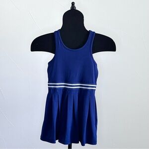J Crew- Crewcuts Navy Activewear Dress with Built in Shorts, Size 8